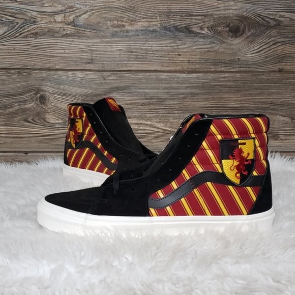 New Vans Harry Potter Gryffindor High Top Sneakers - Picture 7 of 8